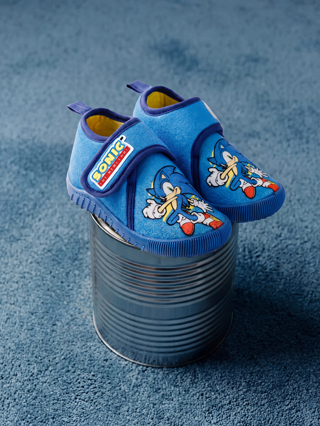  Sonic Printed Boys' Slipper