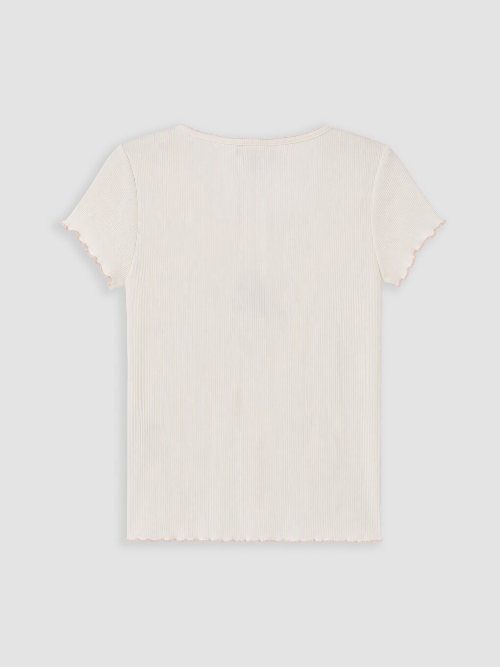 Pembe U Yaka Nakışlı Pijama Takım-3