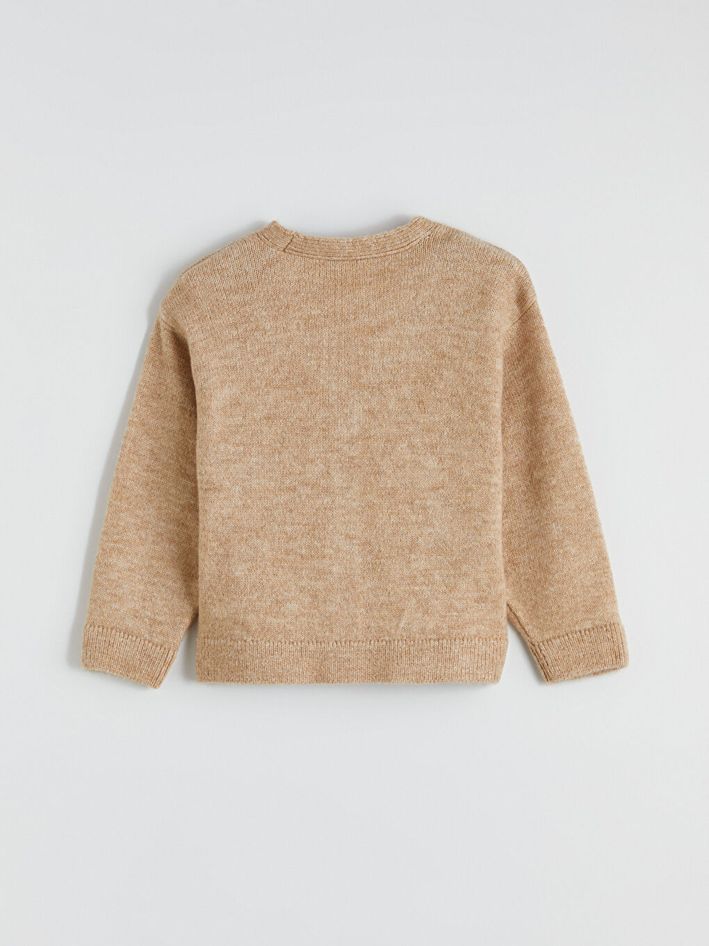 Girl BROWN Cardigan-2