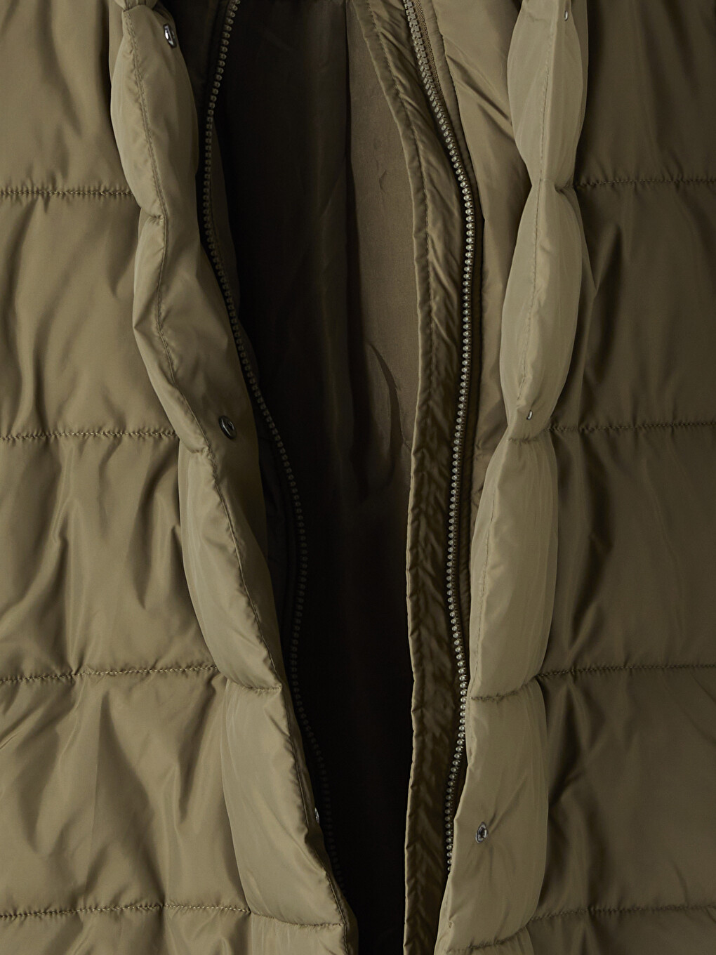 Hooded Women's Puffer Coat-7