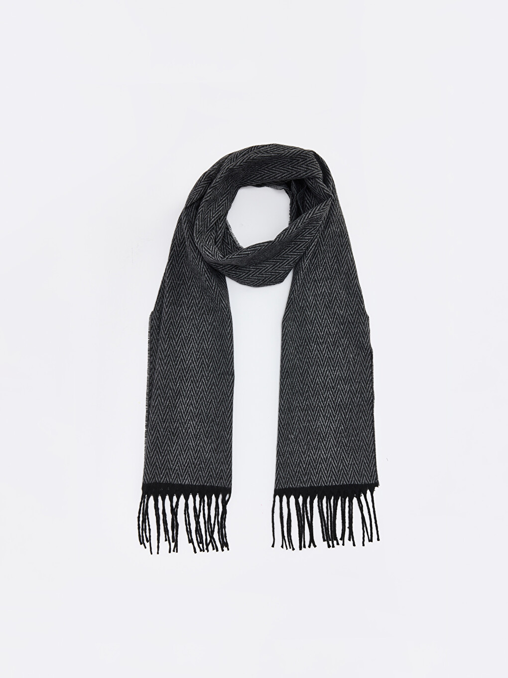 Fringed Men's Scarf