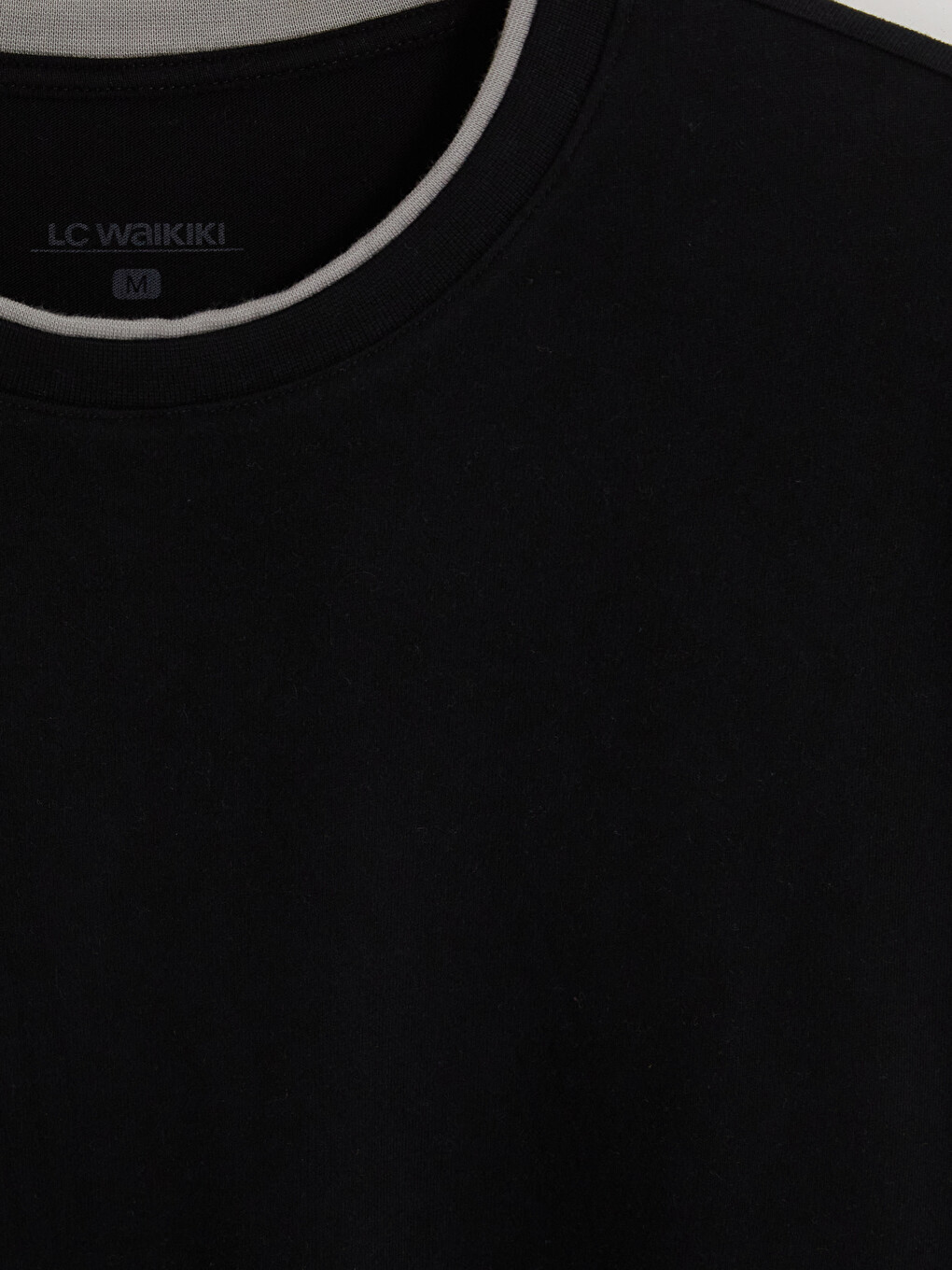 Crew Neck Long Sleeve Men's Pyjamas Top-5