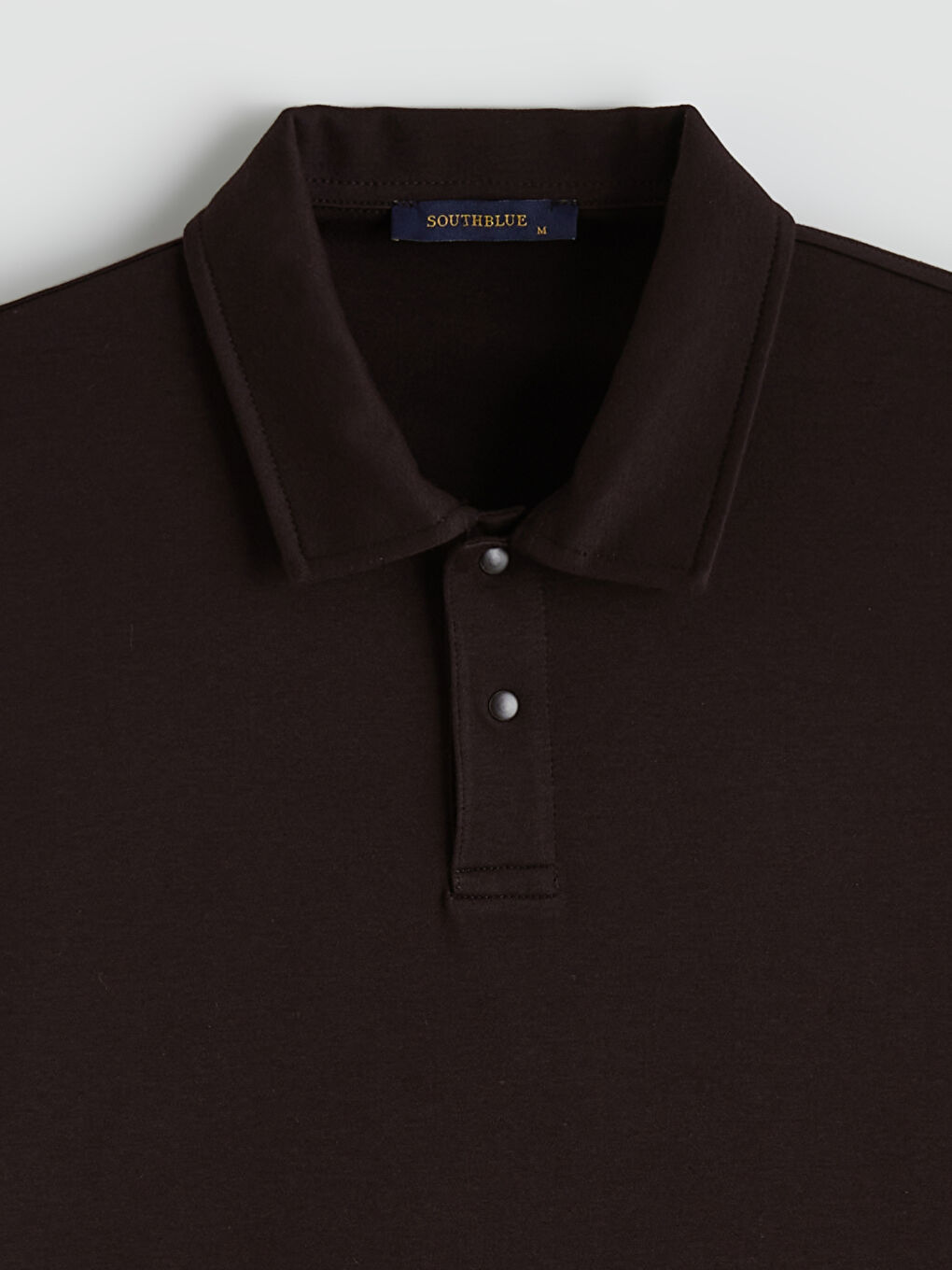 Kahverengi Polo Yaka Erkek Tişört-5