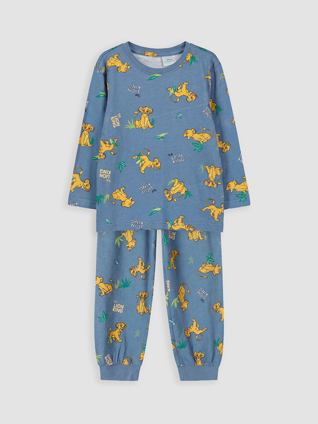 Jungen Pyjama-set Mit Rundhalsausschnitt Lion King
