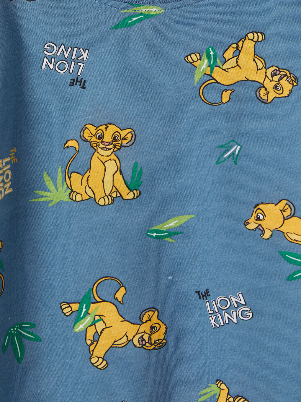 Jungen Pyjama-set Mit Rundhalsausschnitt Lion King-2