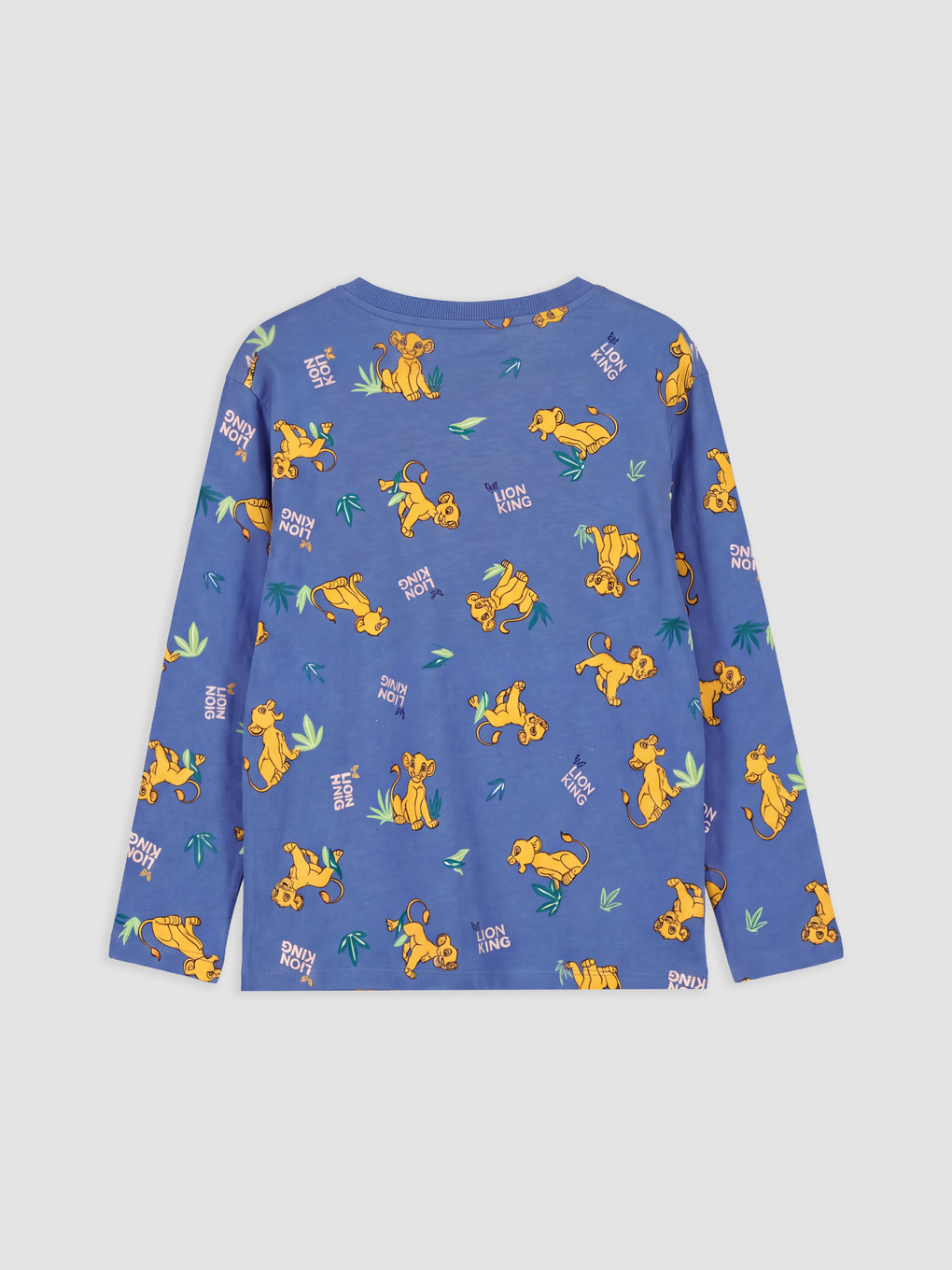 Crew Neck Lion King Boys' Pyjamas Set-2
