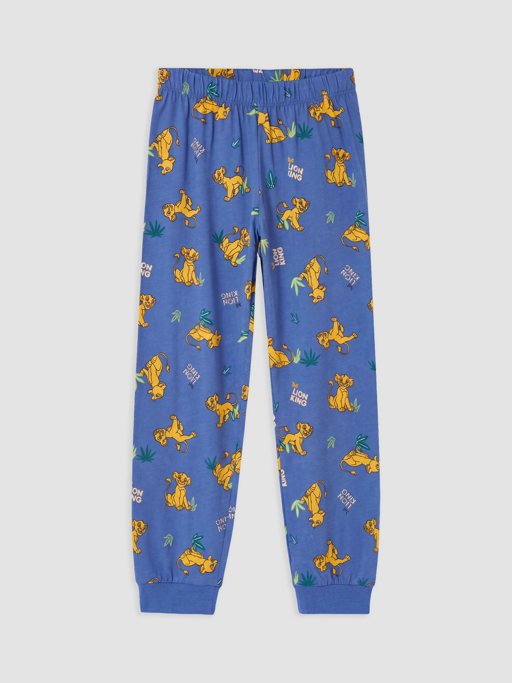 Crew Neck Lion King Boys' Pyjamas Set-3