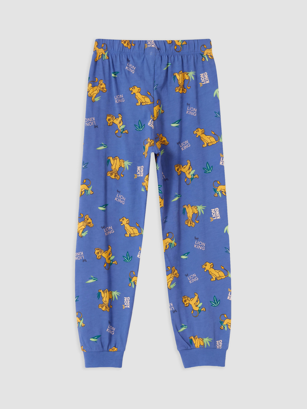 Crew Neck Lion King Boys' Pyjamas Set-4