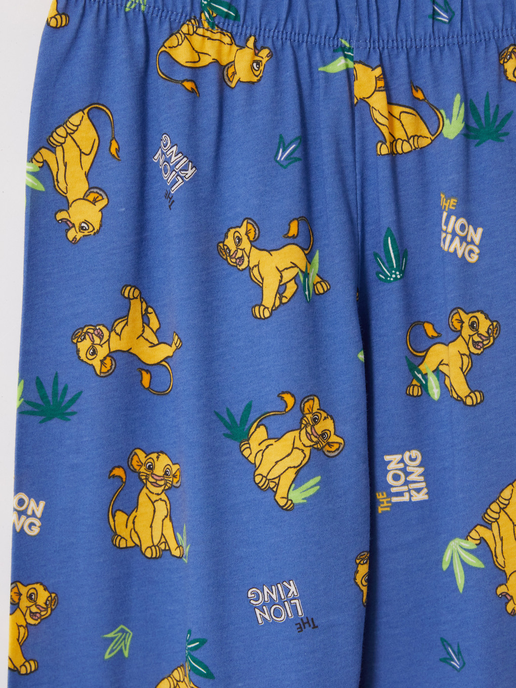 Crew Neck Lion King Boys' Pyjamas Set-6