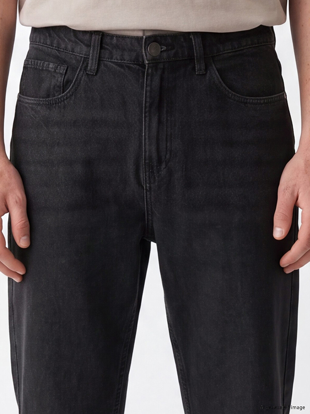 710 Loose Fit Erkek Jean Pantolon-2
