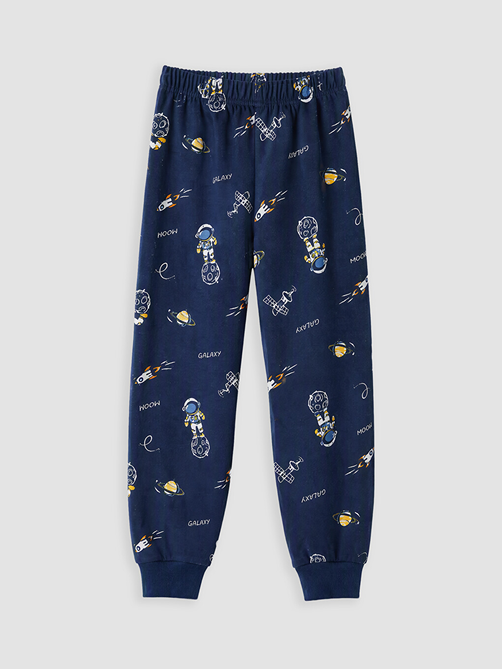 Crew Neck Printed Boys' Pyjamas Set-4