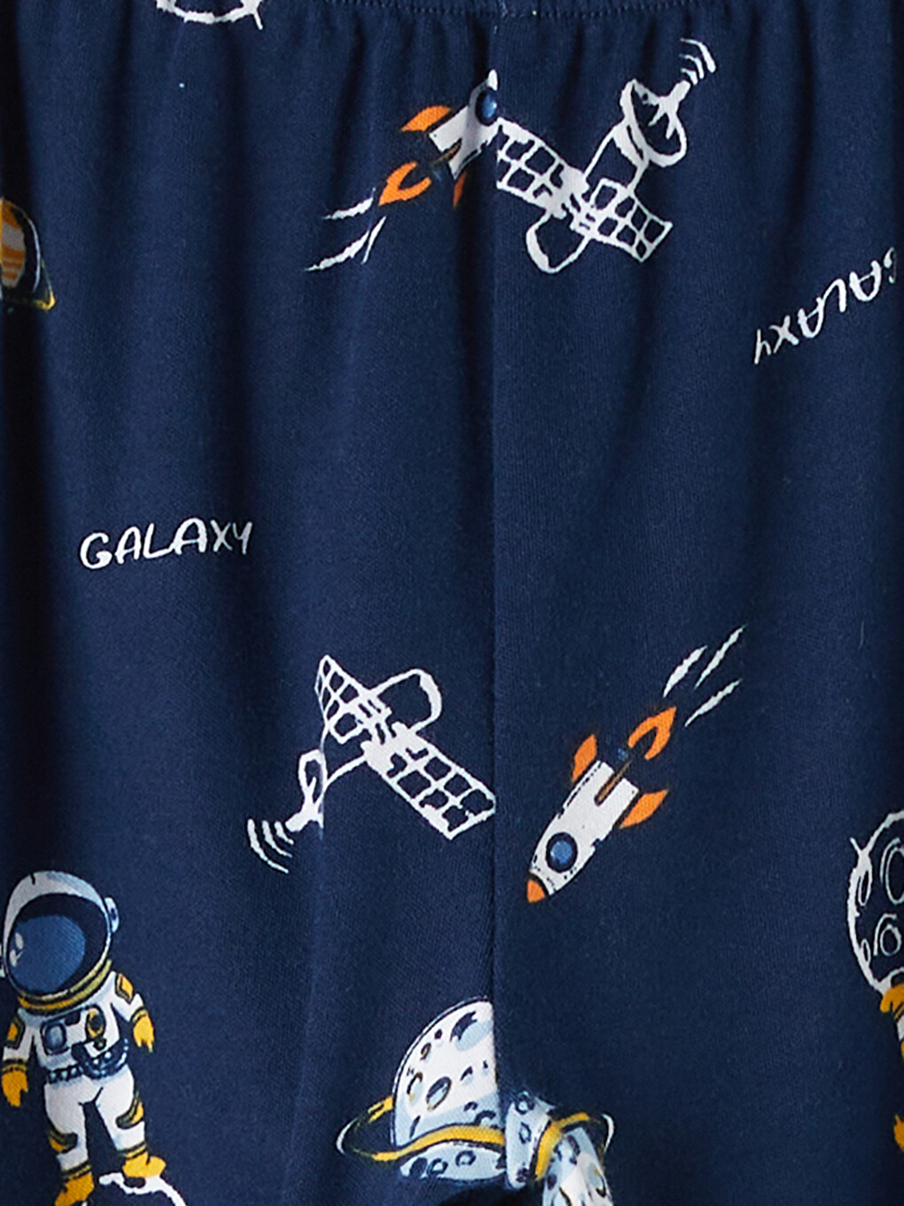Crew Neck Printed Boys' Pyjamas Set-5