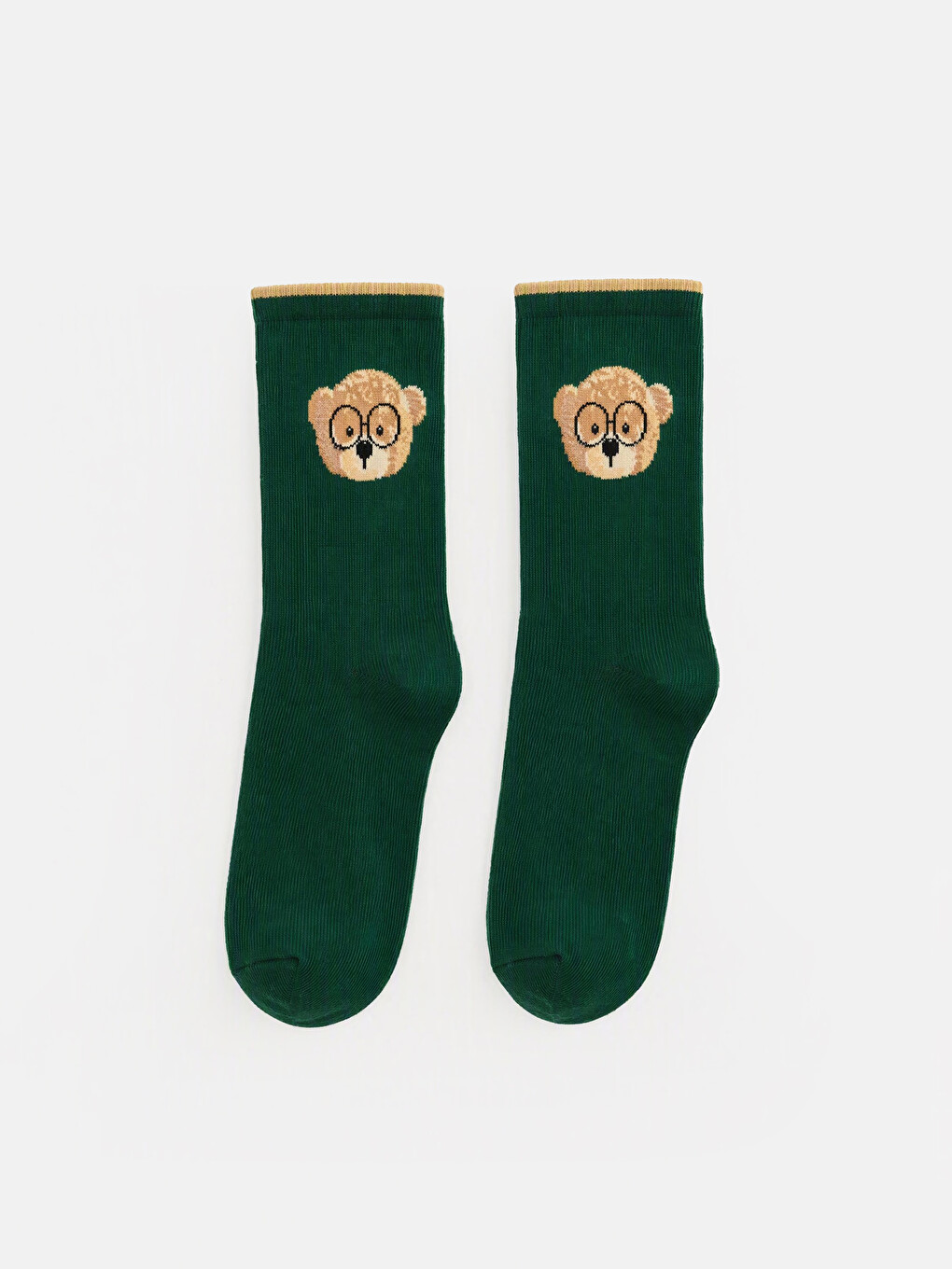 Teddy Bear Printed Boxed Women's Ankle Socks 2 Pack-2