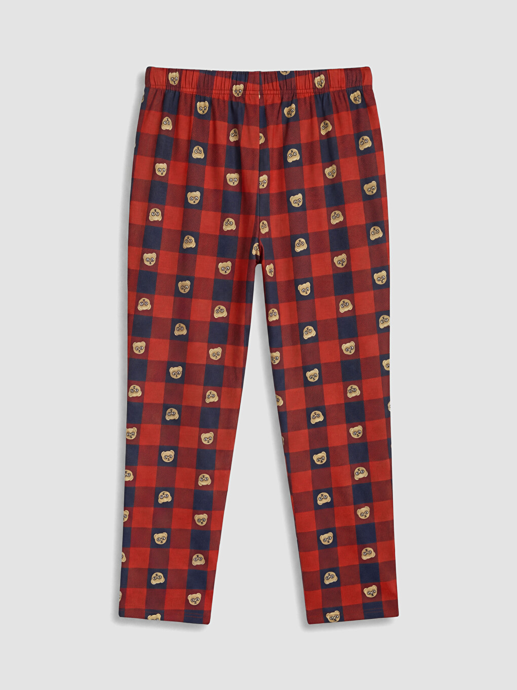 Regular Fit Plaid Men's Pyjama Set-10