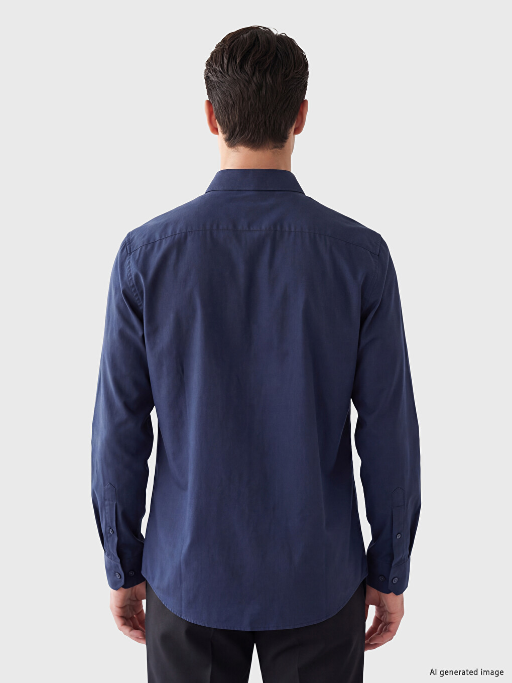 Man Navy Shirt-1