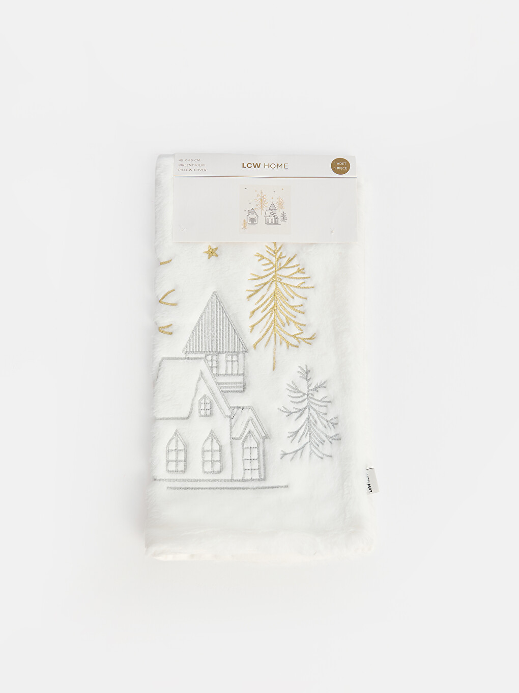 Embroidered Cushion Case 45x45 Cm-1