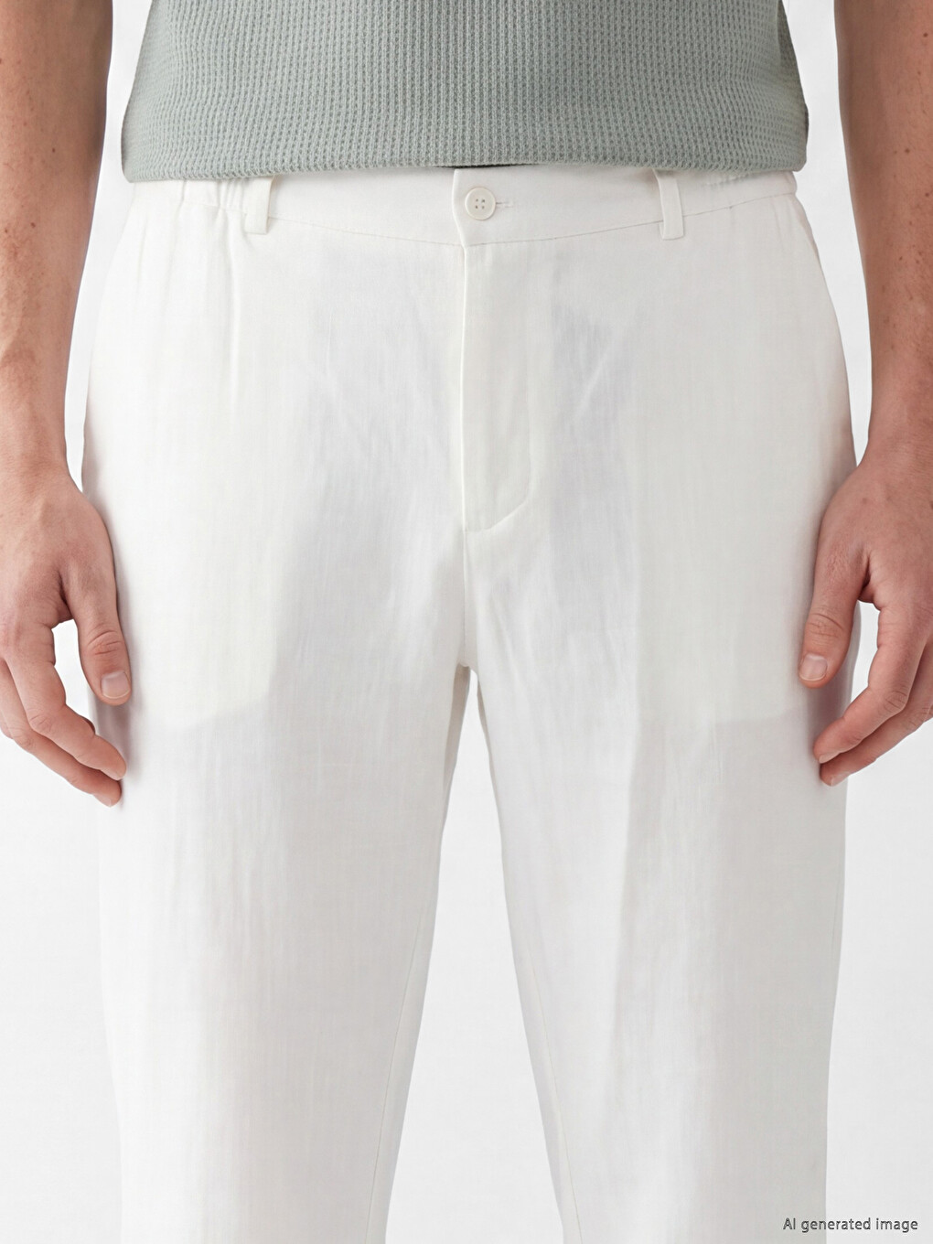 Regular Fit Men's Chino Trousers-2