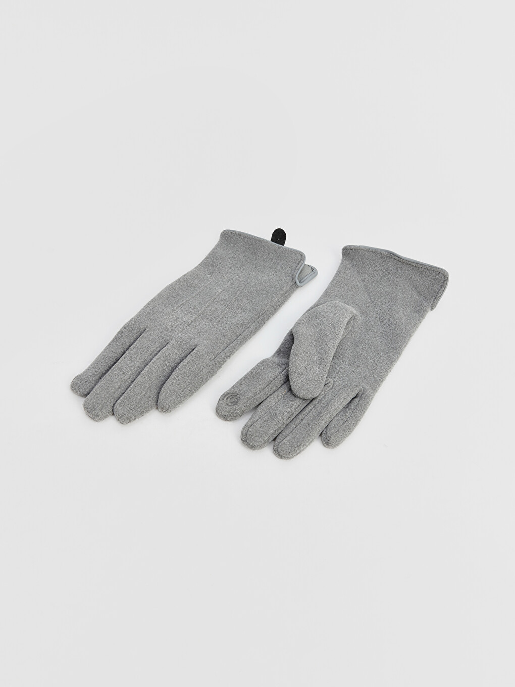 Woman Grey Gloves-1