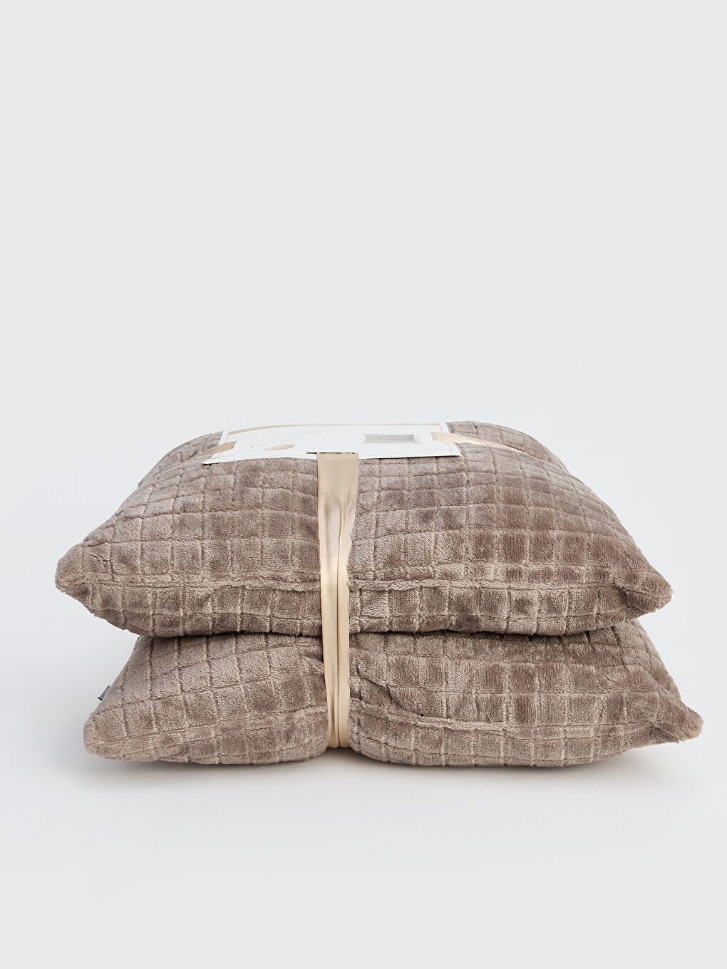 2 Pack Plaid Patterned Cushion 45x45 Cm-2