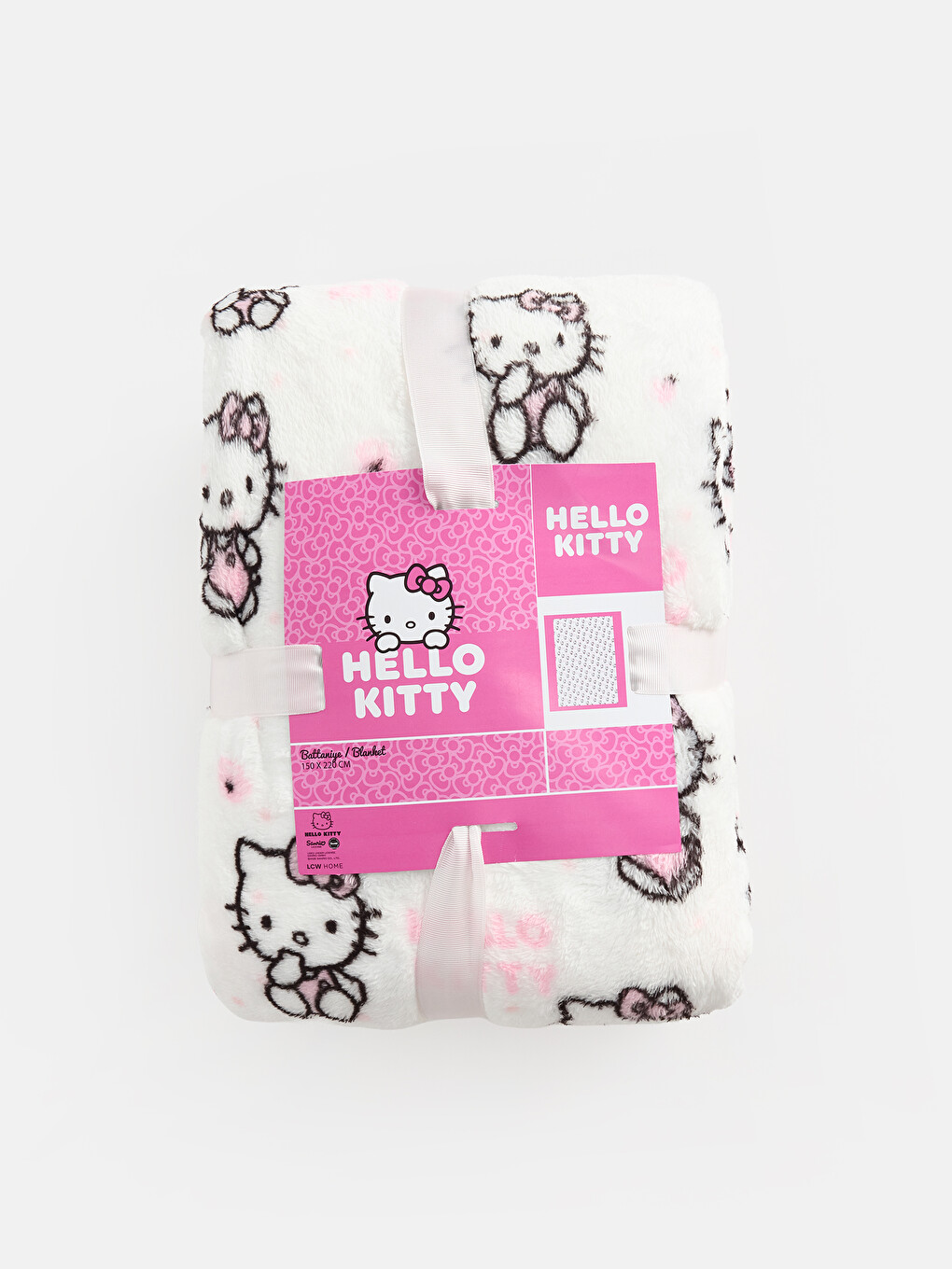 Pătură Single Imprimată Hello Kitty