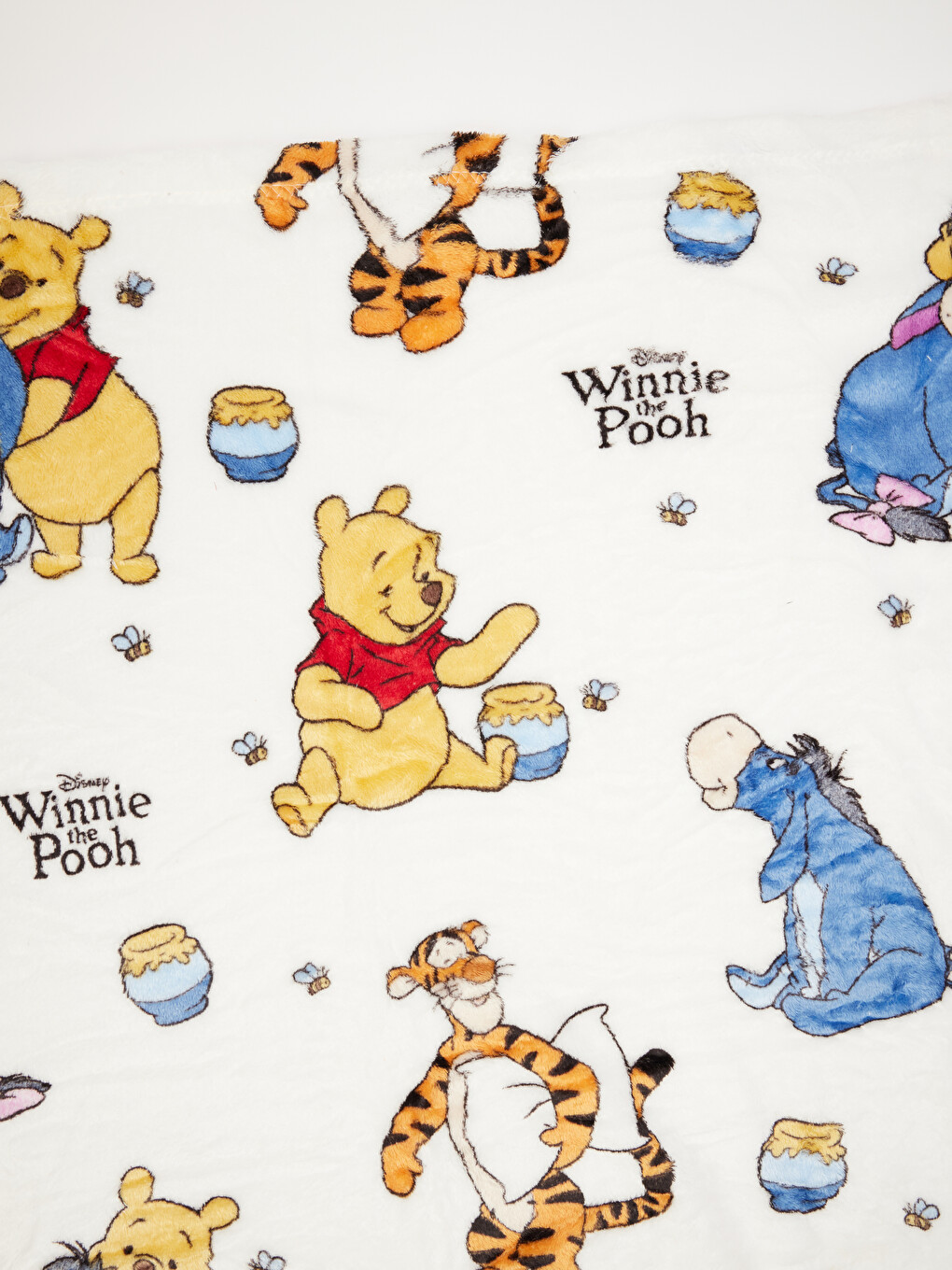 Karışık Winnie The Pooh Baskılı Tv Battaniyesi 100x150 Cm-2