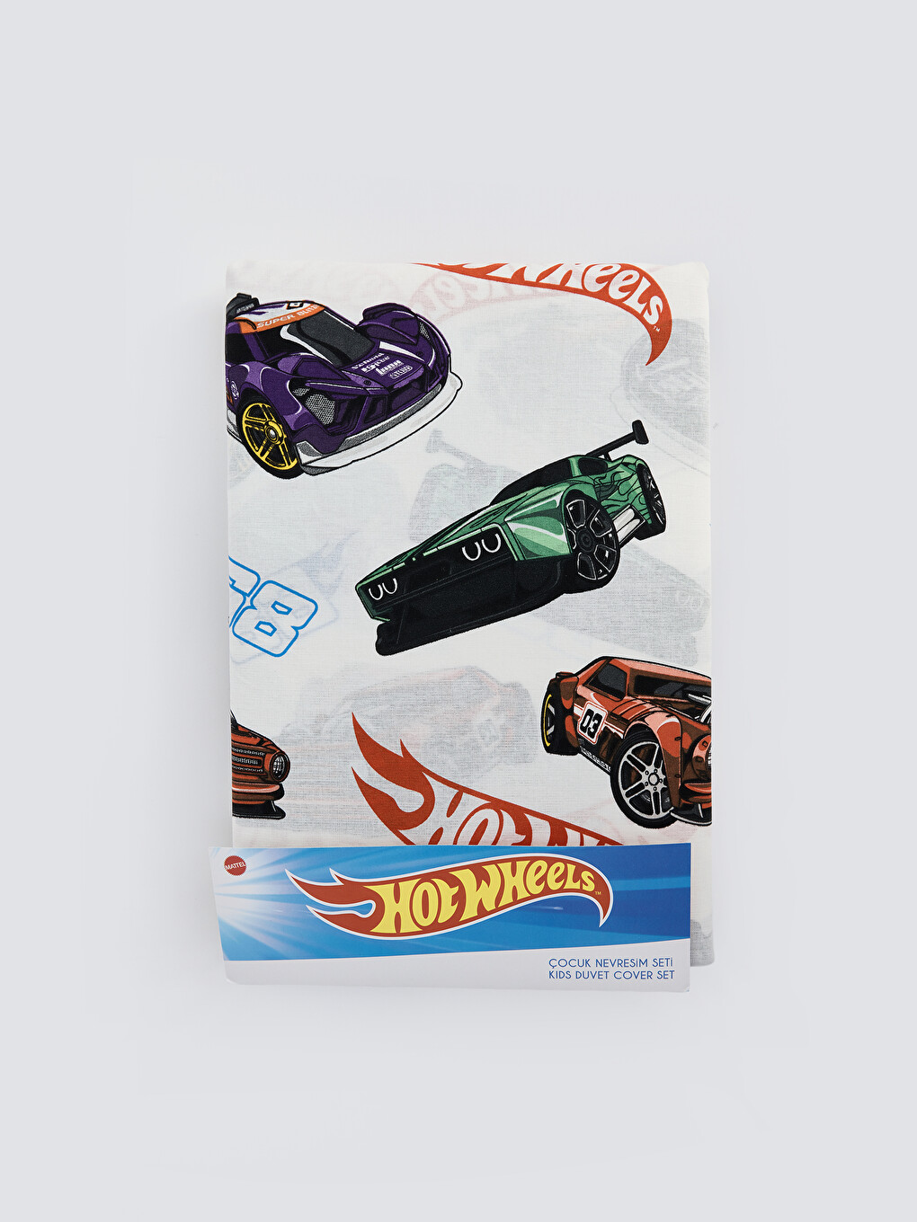 Set Mbulesash Jorgani Njësh Pambuku I Stampuar Hot Wheels-2