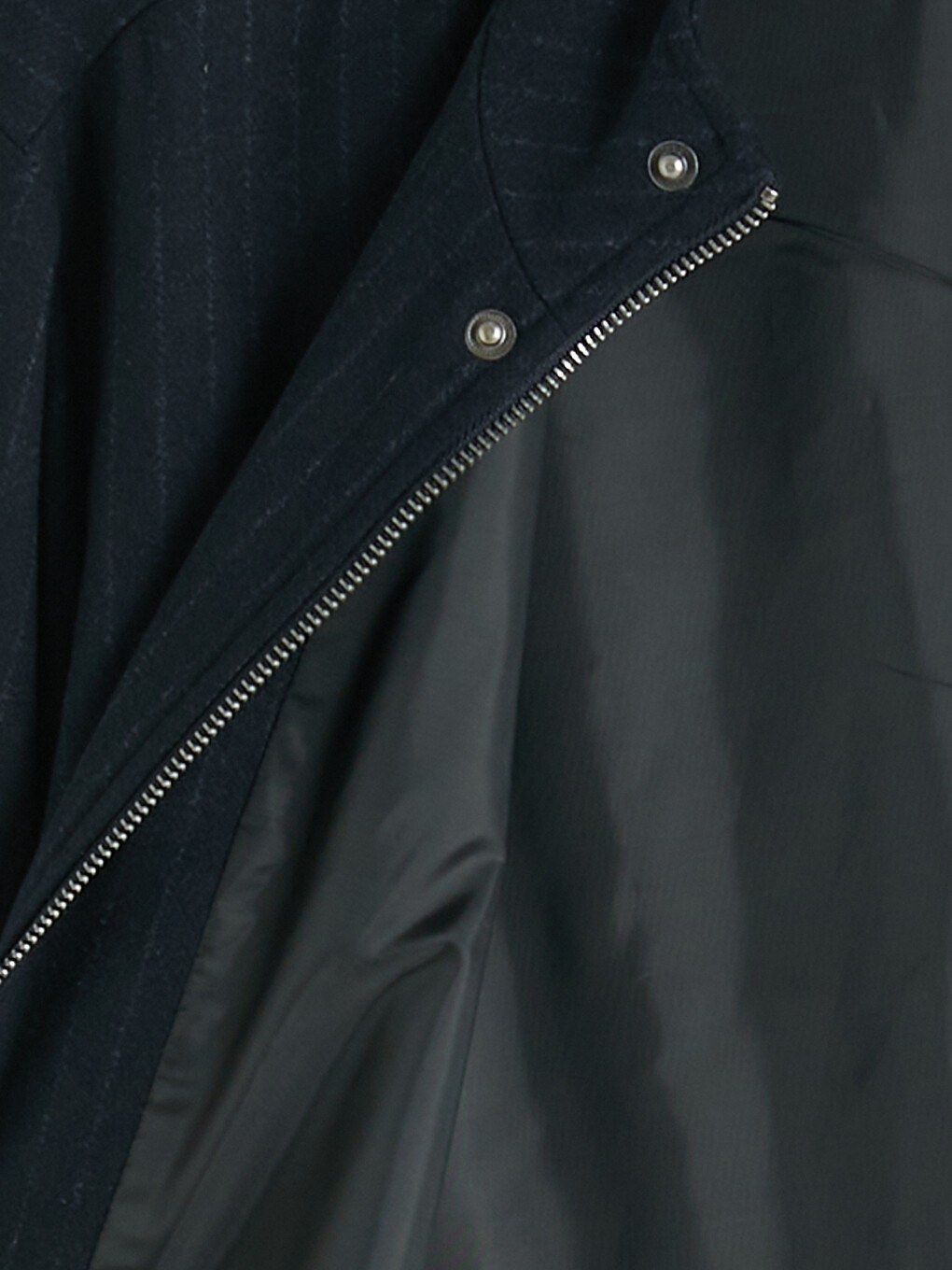 Stand Collar Striped Men's Jacket-7
