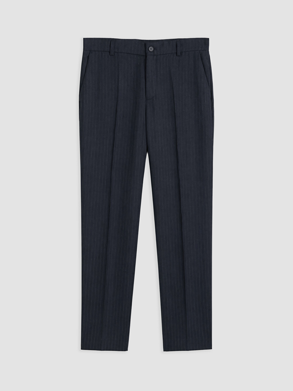 Standard Fit Thin Striped Men's Trousers-4