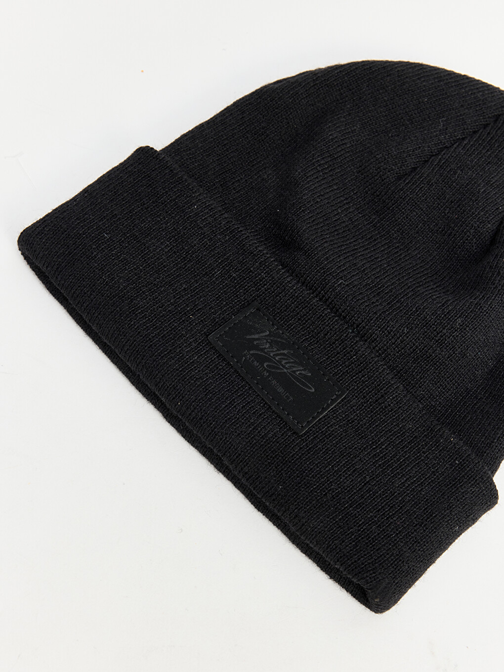 Man Black Beanie-1