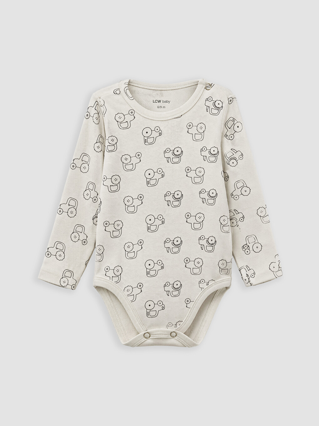 Baby Boy Beige T-shirt-1