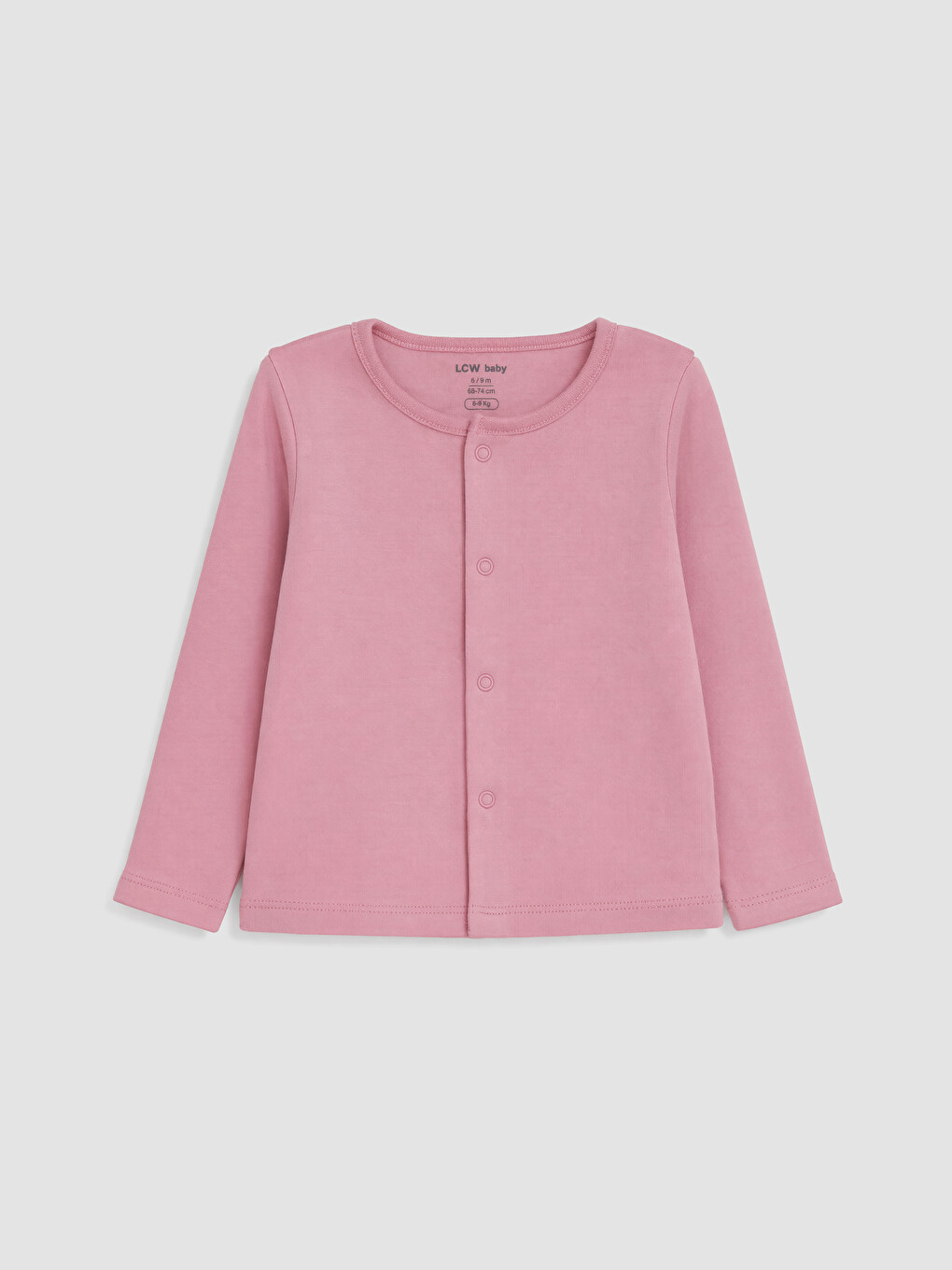 Pembe Nakışlı Kız Bebek 3'lü Takım-1