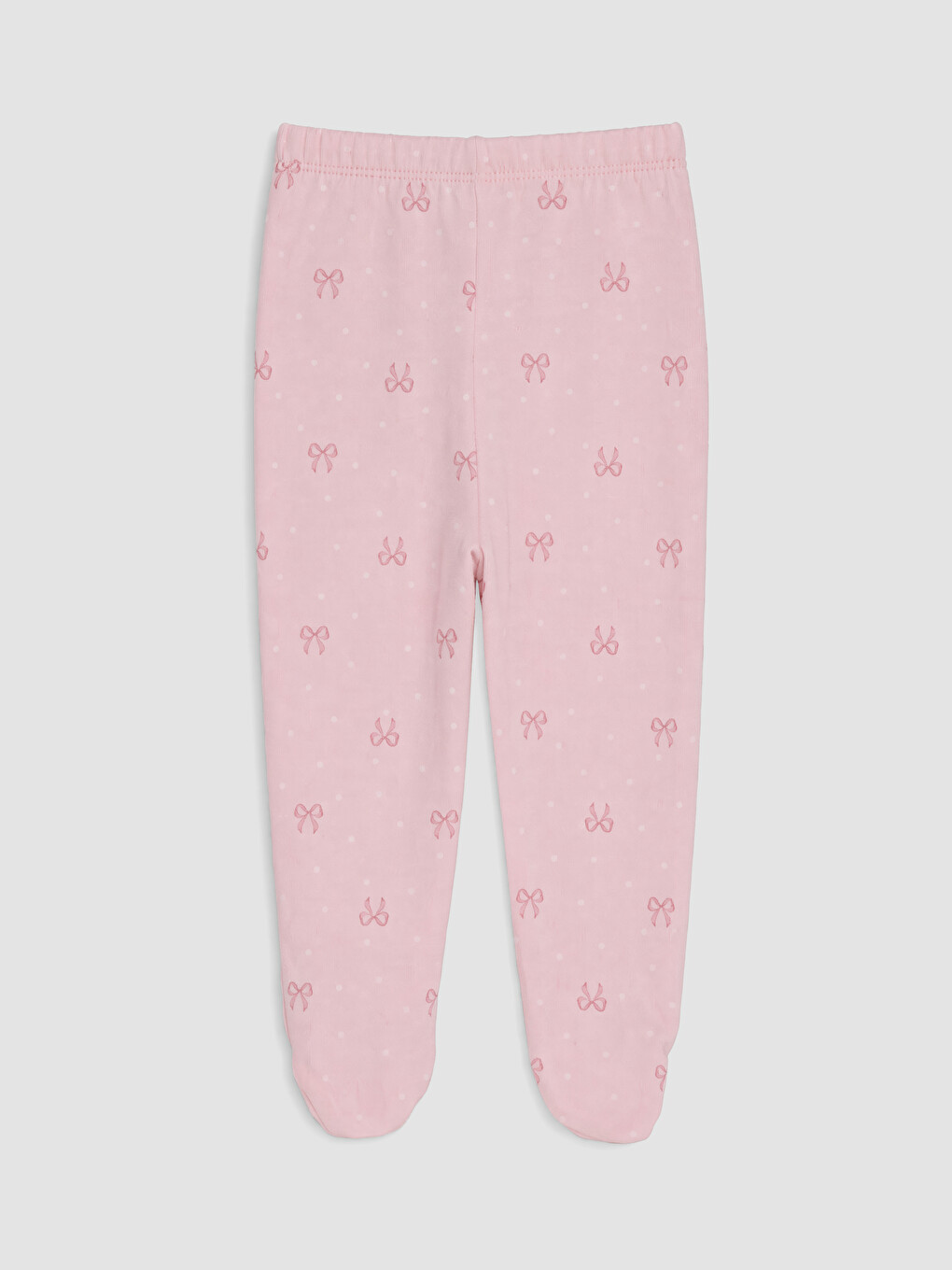Pembe Nakışlı Kız Bebek 3'lü Takım-9