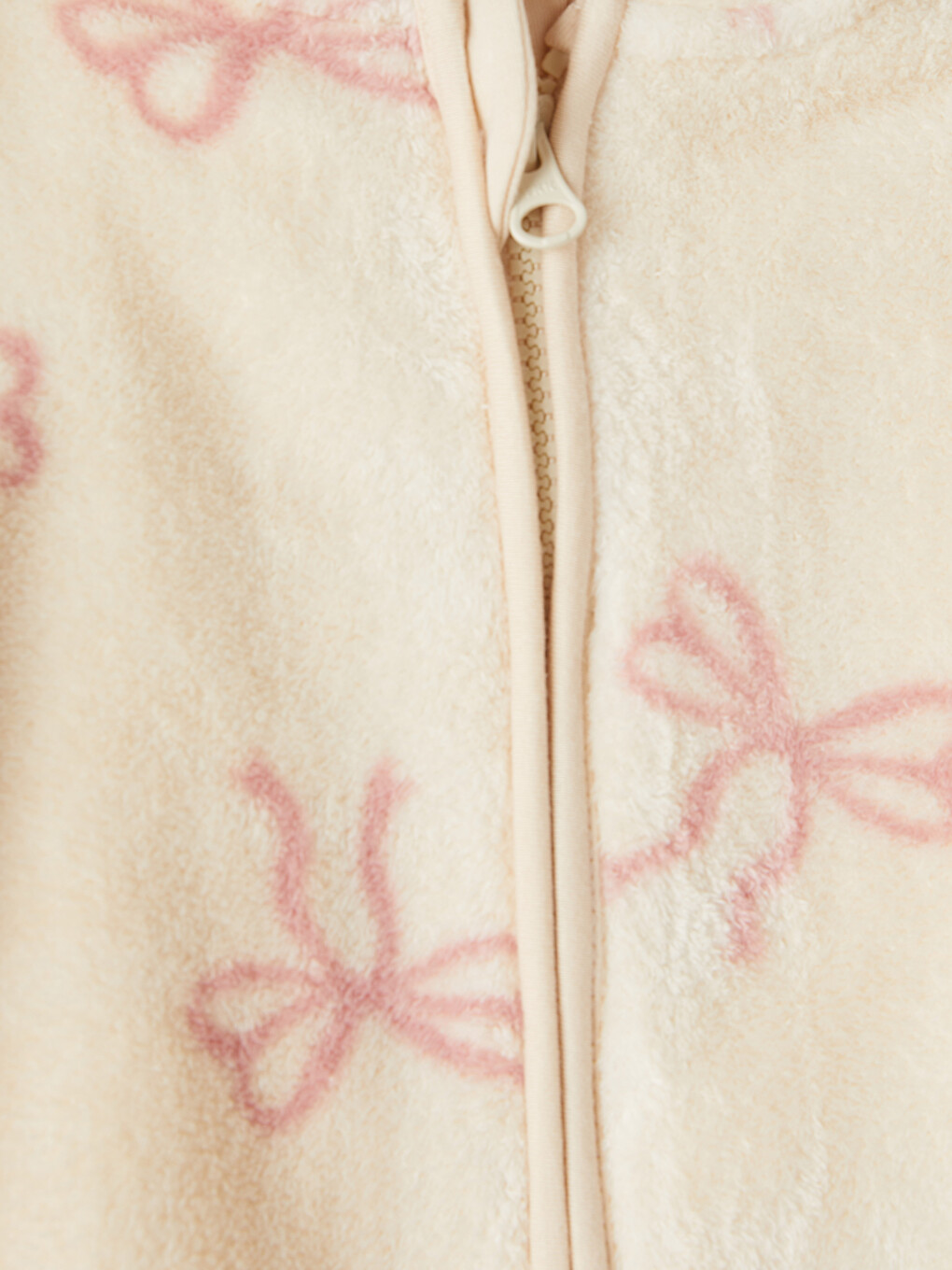 Printed Baby Girls' Cardigan And With Booties Pants Set-5