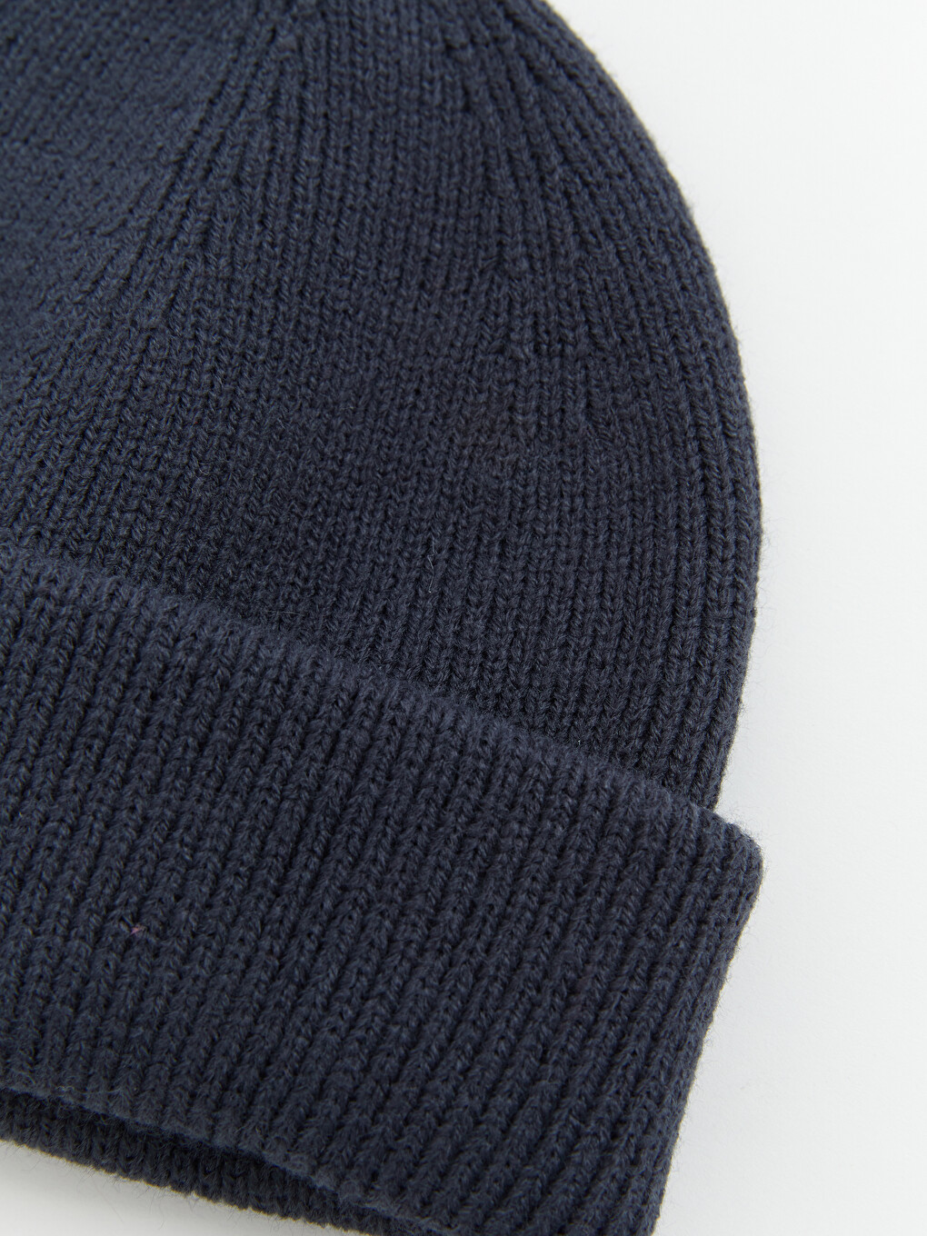 Men's Ribbed Knitwear Beanie-1