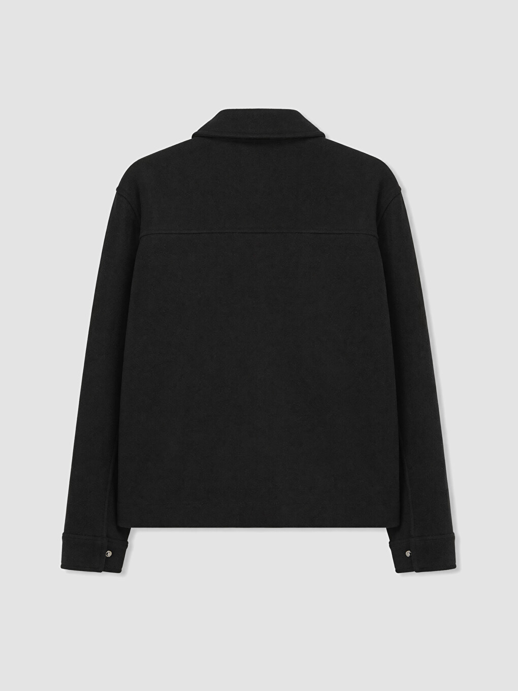 Regular Fit Men's Felt Coat-6