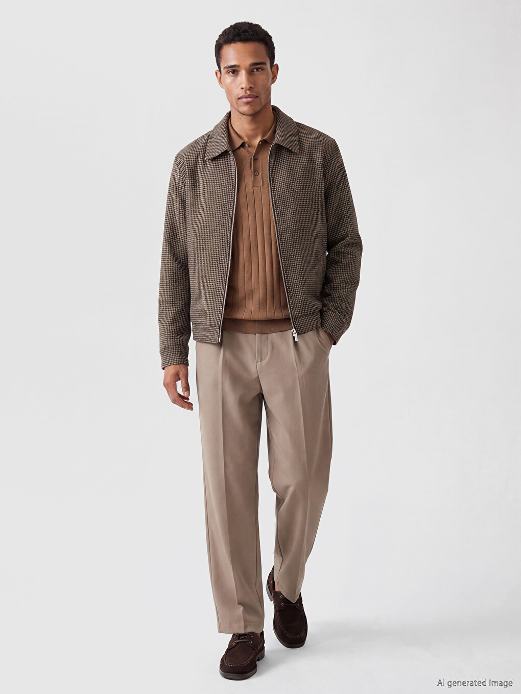 Man Brown Coat-1
