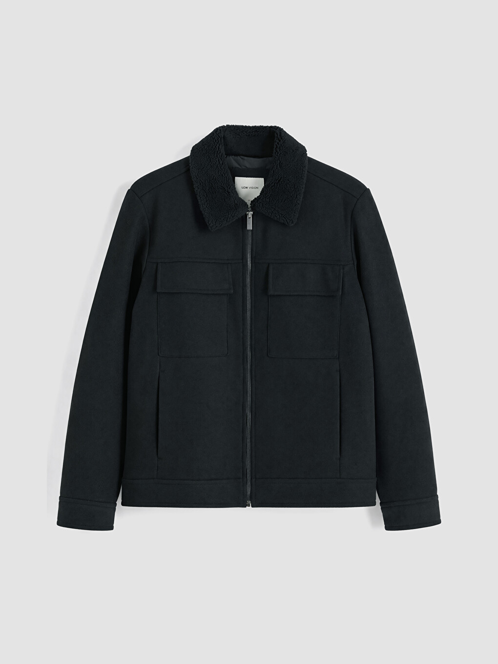 Man Beige Coat