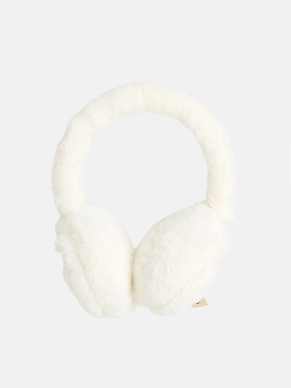 Cache-oreilles Blanc Fille-1
