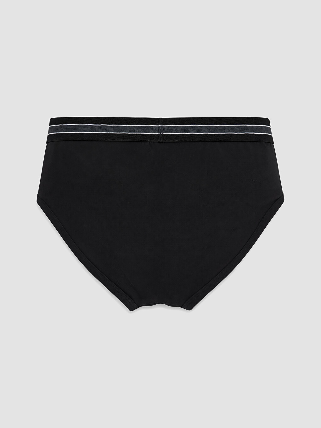 Antrasit Regular Fit Pamuklu Erkek Slip Külot 3'lü-3