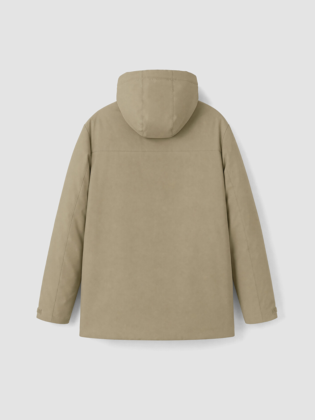 Regular Fit Hooded Men's Coat-6