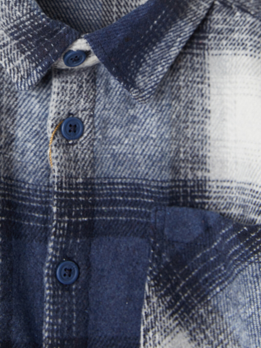 Plaid Gabardine Boys' Shirt-1