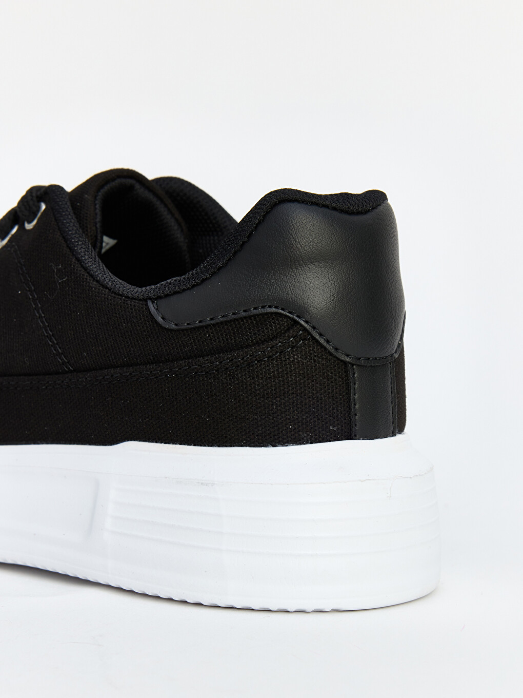 Siyah Kanvas Erkek Sneaker-2
