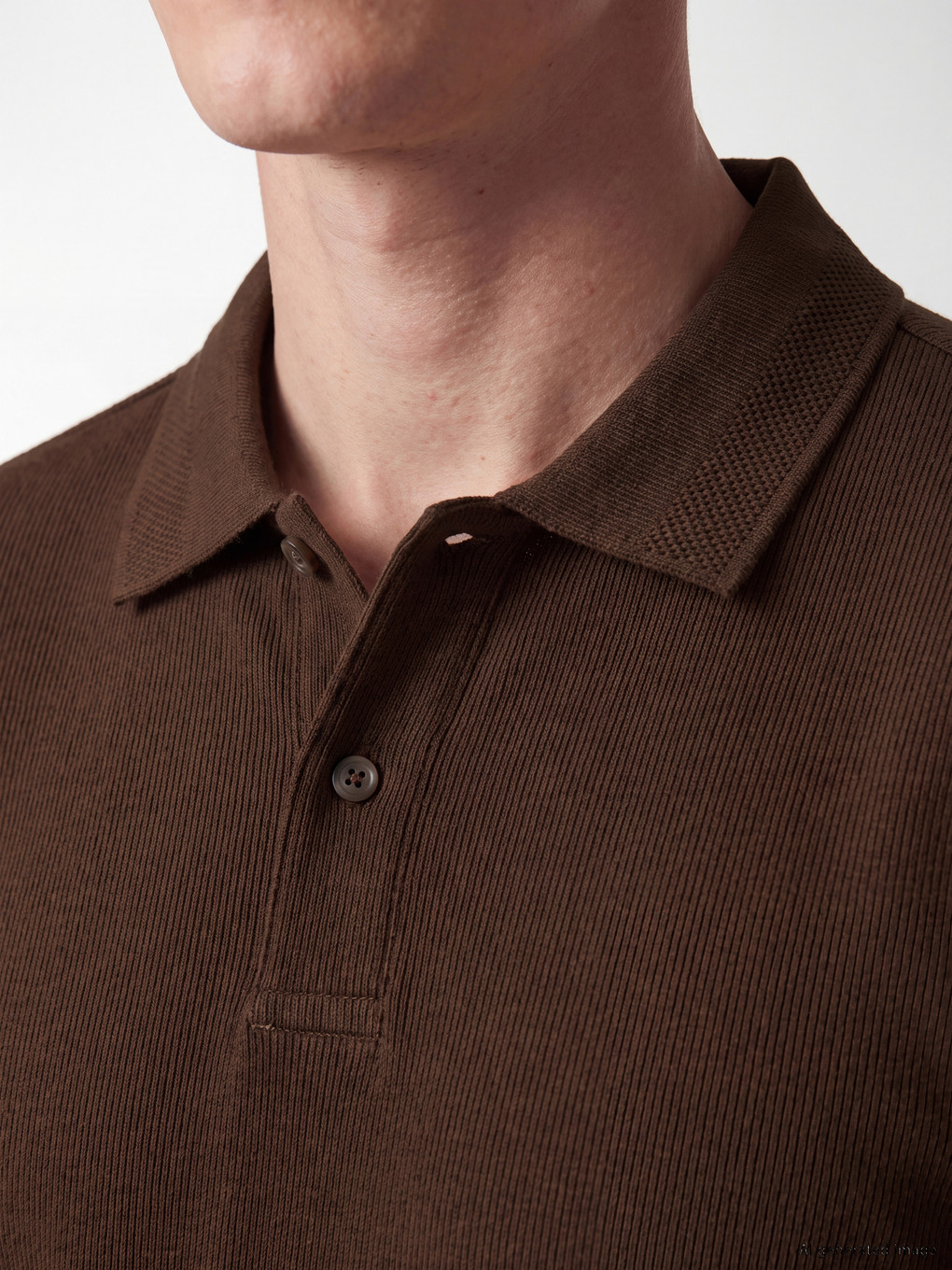 Polo Yaka Erkek Sweatshirt-2