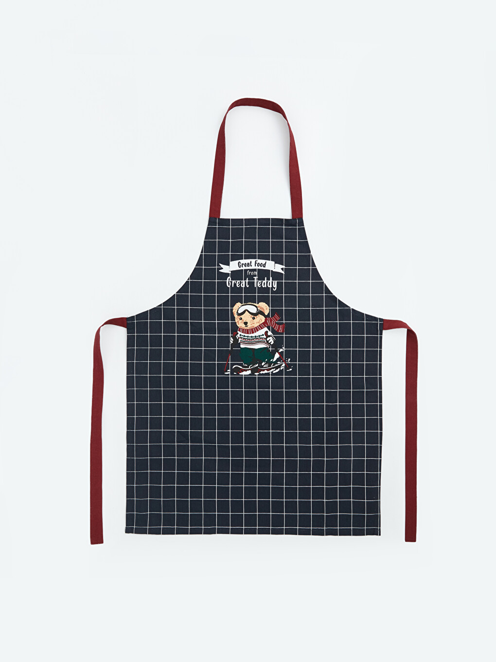 Bear Teddy Printed Kitchen Apron-1