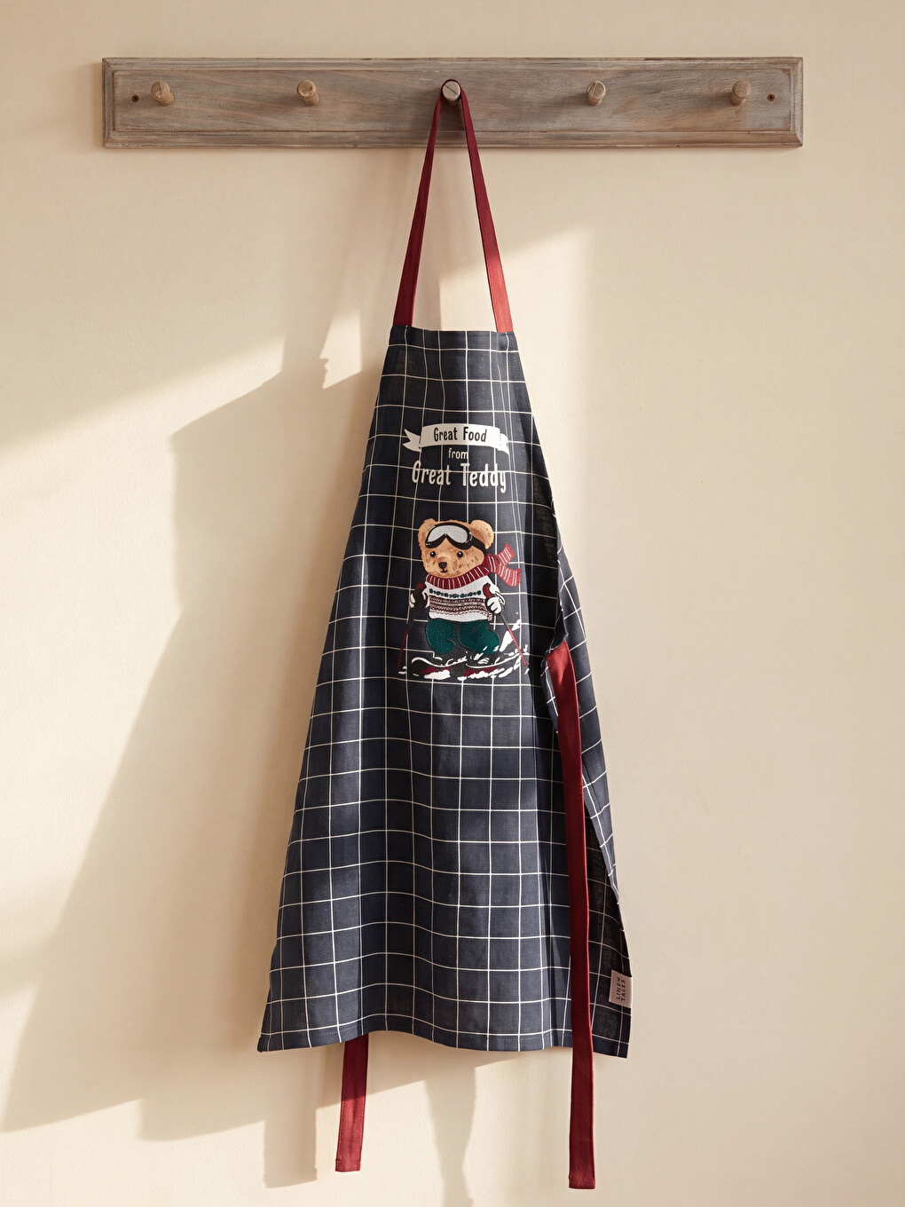 Bear Teddy Printed Kitchen Apron