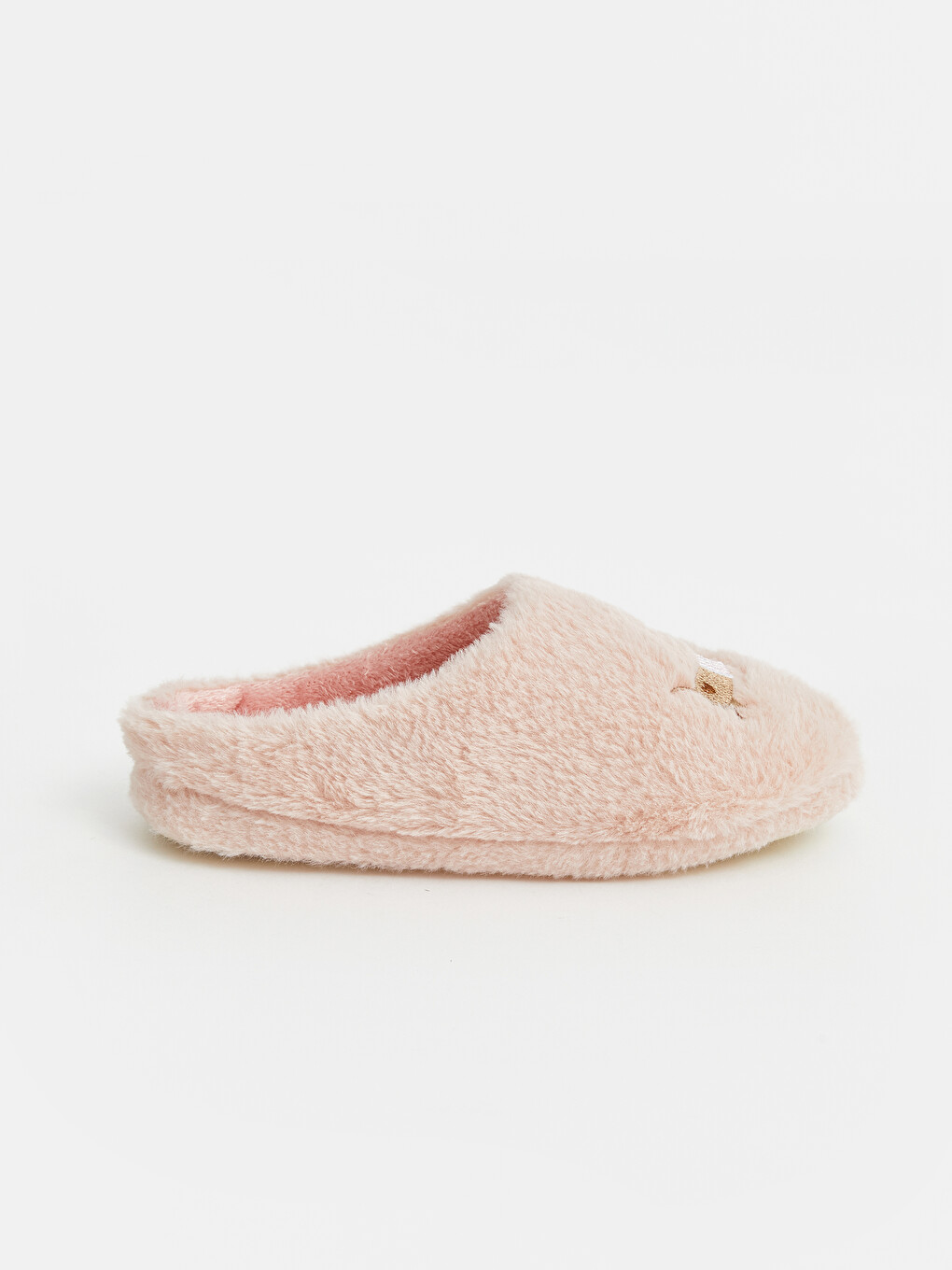 Dog Embroidered Plush Women's Home Slipper-2