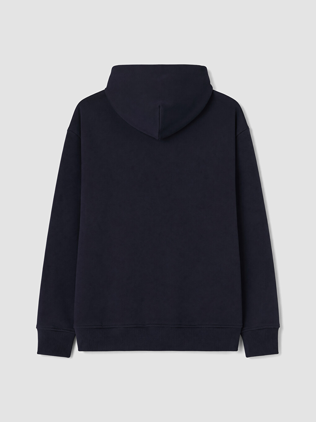 Lacivert Nyc Baskılı Erkek Çocuk Kalın Sweatshirt-3
