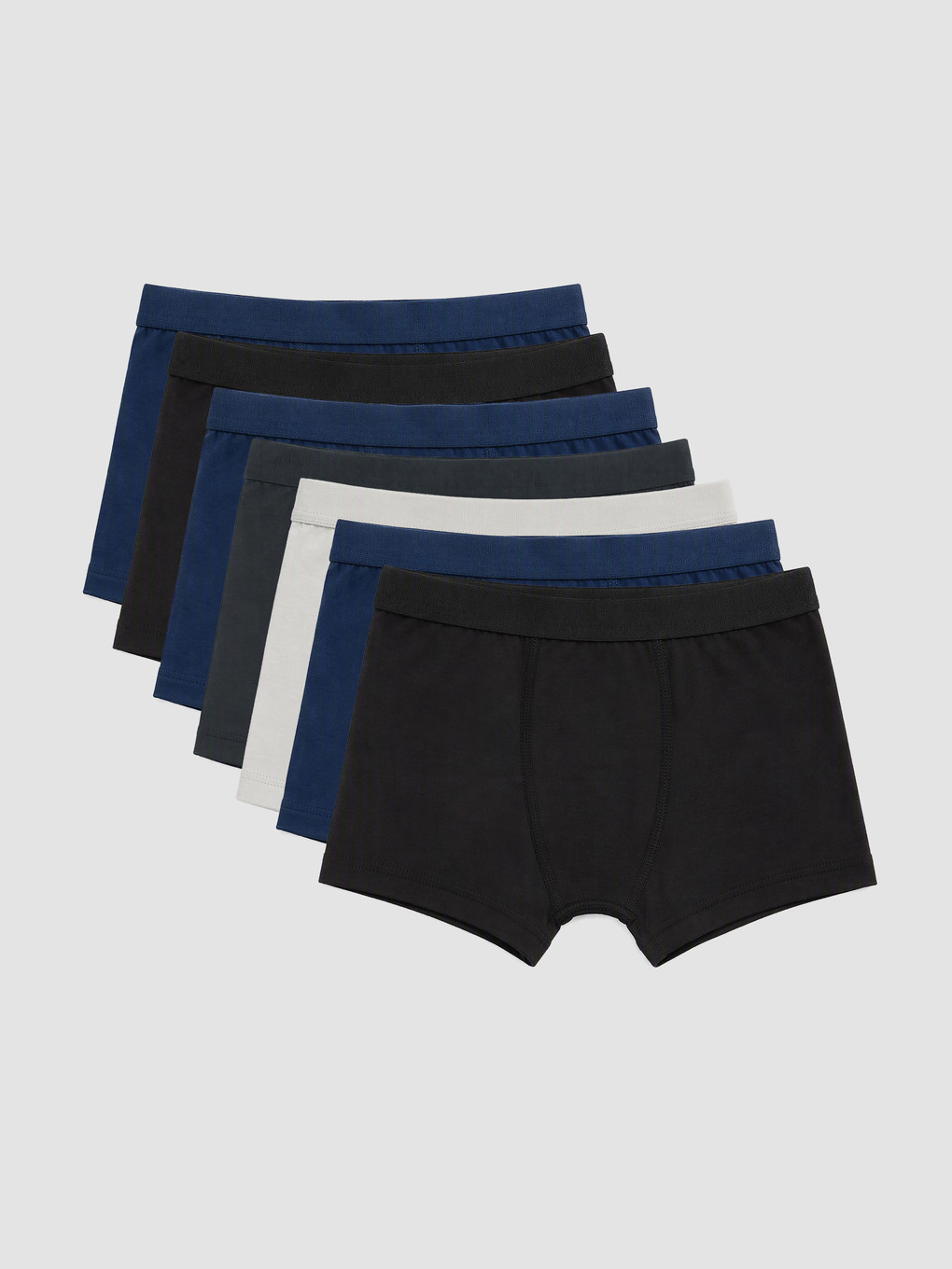 Siyah Erkek Çocuk Boxer 7'li-9