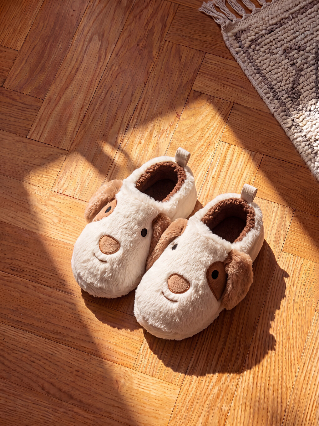Animal Figured Plush Women Slipper