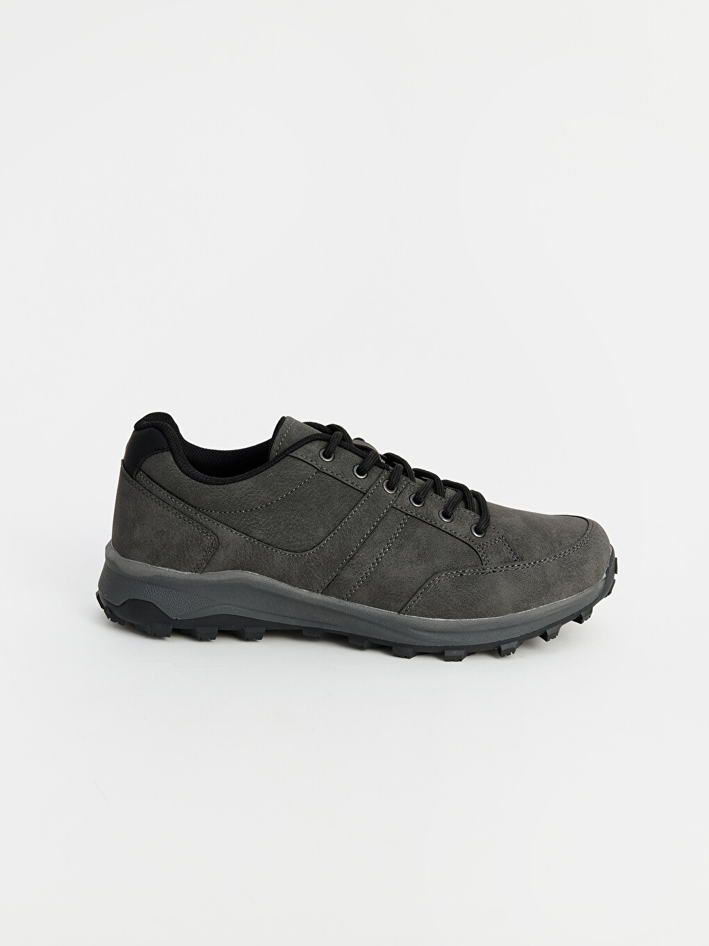 Suede Look Men's Trekking Shoes-1